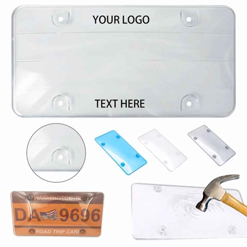 Unbreakable License Plate Covers Shields
