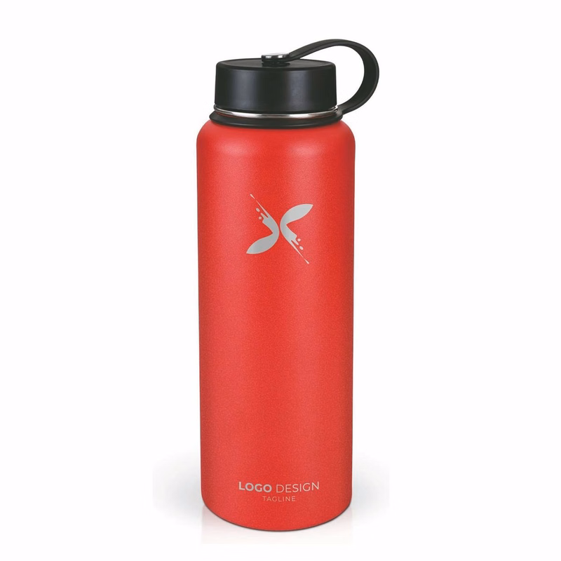 40oz Insulated Water Bottle Wide Mouth Stainless Steel Vacuum Insulated Travel Sports Water Bottle