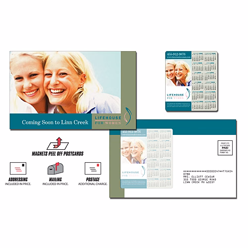 Health Magna-Peel Postcard (8.5x5.25) with 3.5x4 Magnet