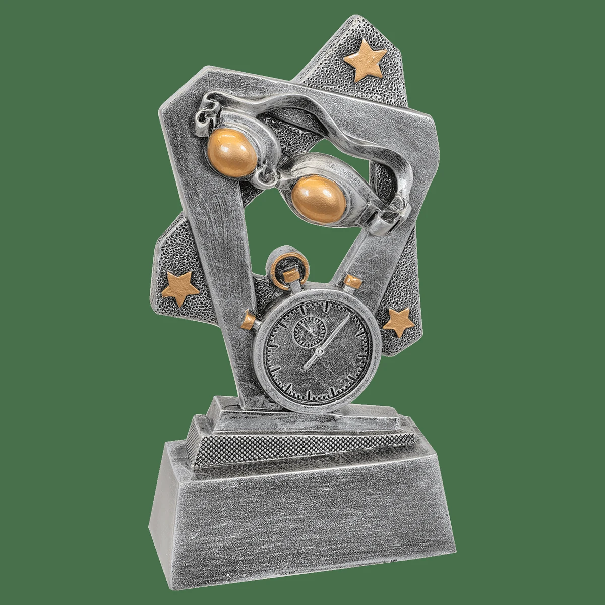 5-1/2" Tall Swimming Triumph Resin 1