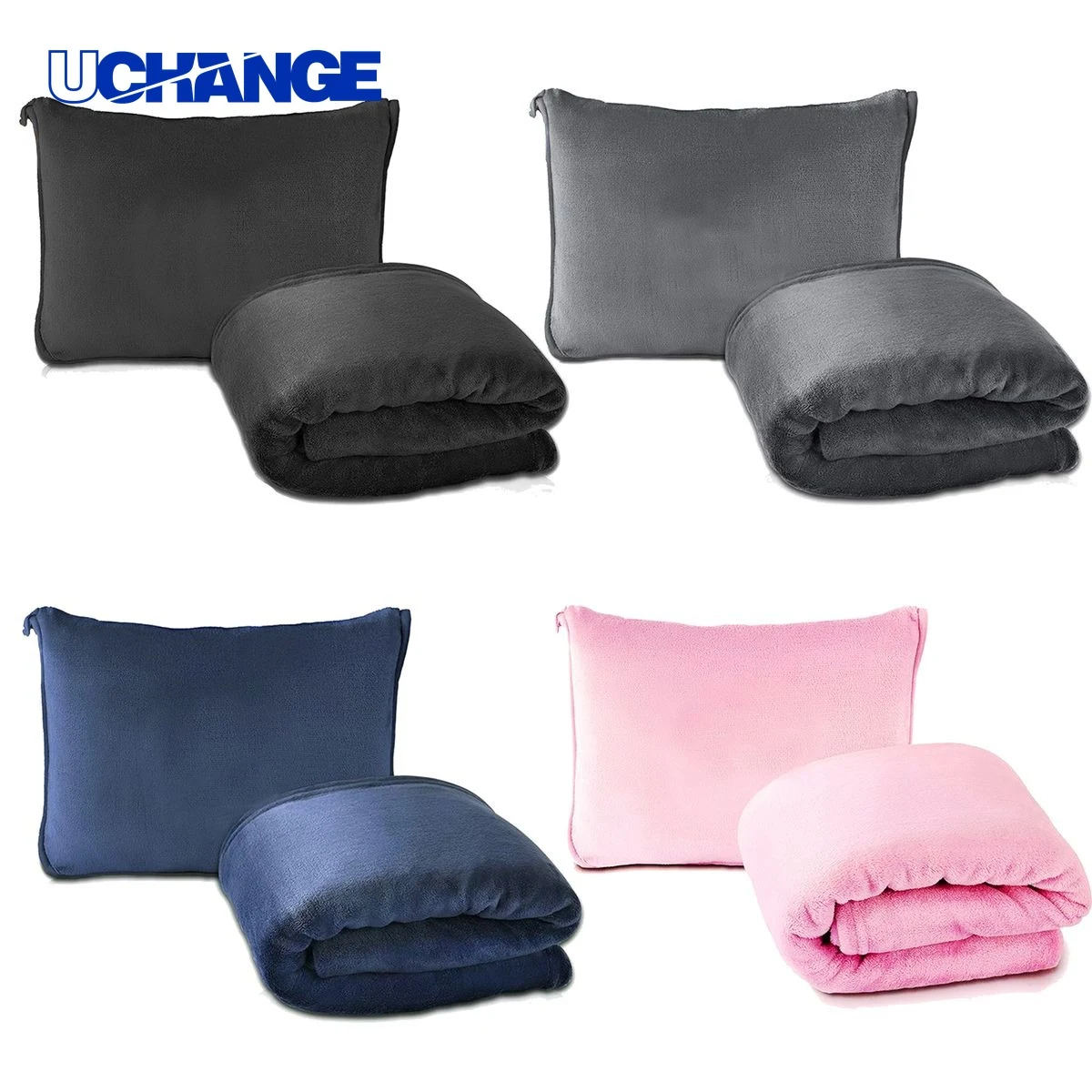 Multifunctional Travel Aircraft Pillow Blanket 1