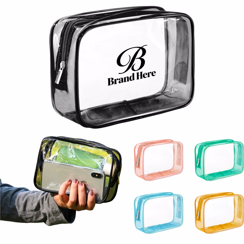 Clear PVC Travel Toiletry Bag
