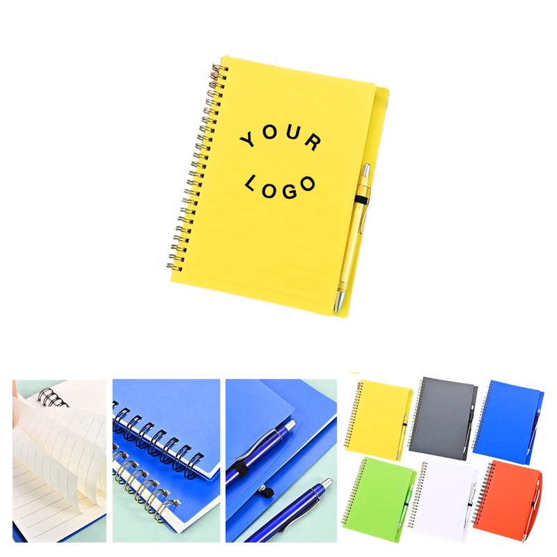 Paper Portable Coil Lined Notebook