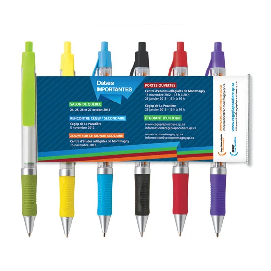 Peale Banner Pen (5-6 Weeks), custom pen with logo imprint 1