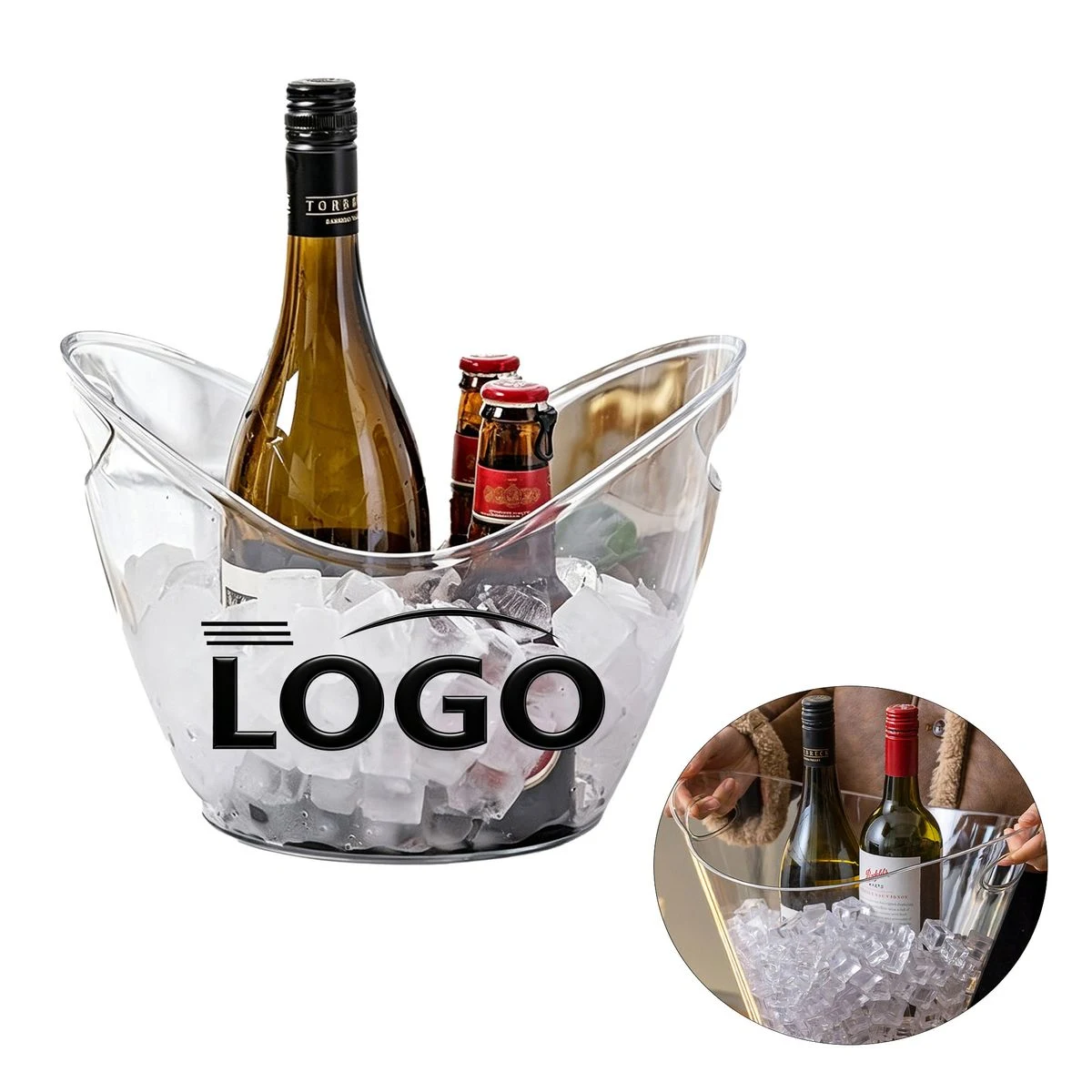 135 OZ Insulated Beer Ice Bucket for Custom Logo 1