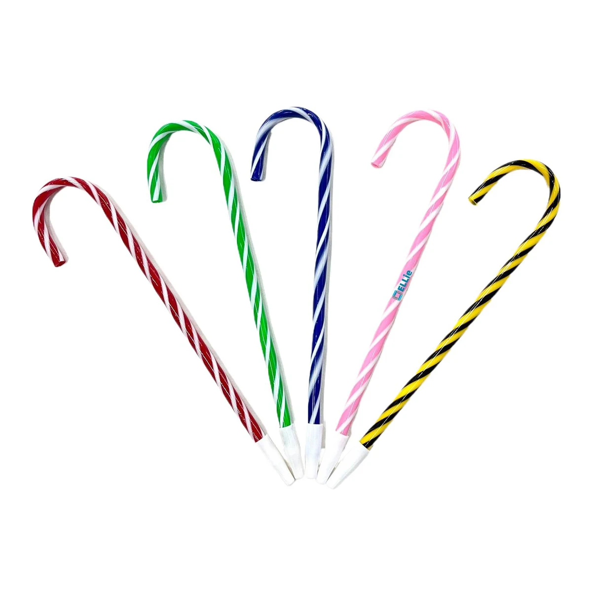 Christmas Cane Shaped Ballpoint Pen 1