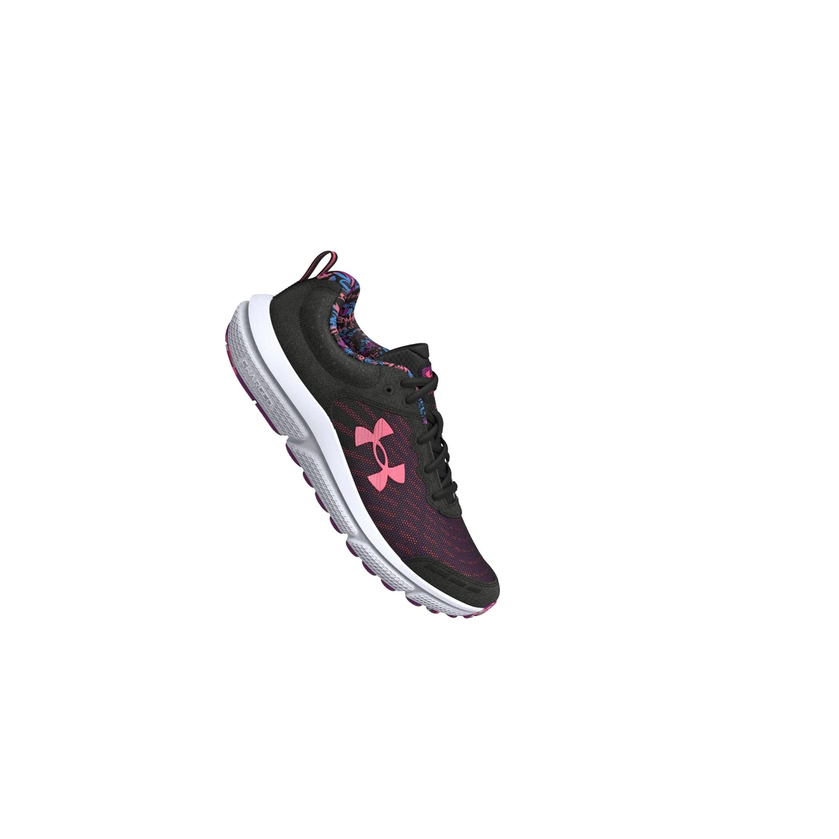 UA Assert 10 Glitter Girls' Grade School Running Shoes 1