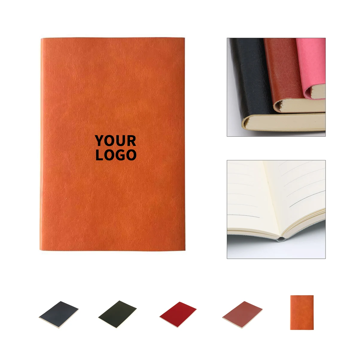 Linen A5 Hardcover Notebook With Smooth Writing Paper 1