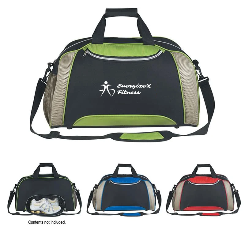 Duffel Bag with Hook and Loop Closure 1