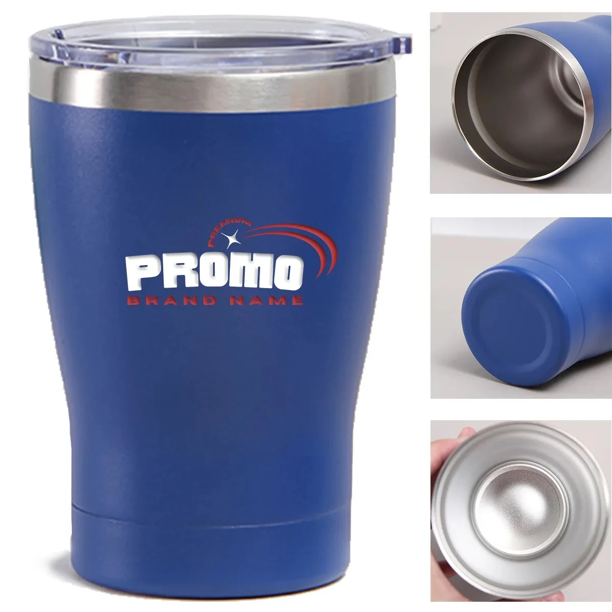 12oz. Tumbler W/ Lid Travel Coffee Mug Insulated Thermal Cup 1