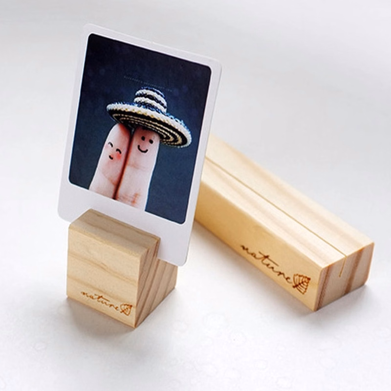 Wooden Card/Photo Holder