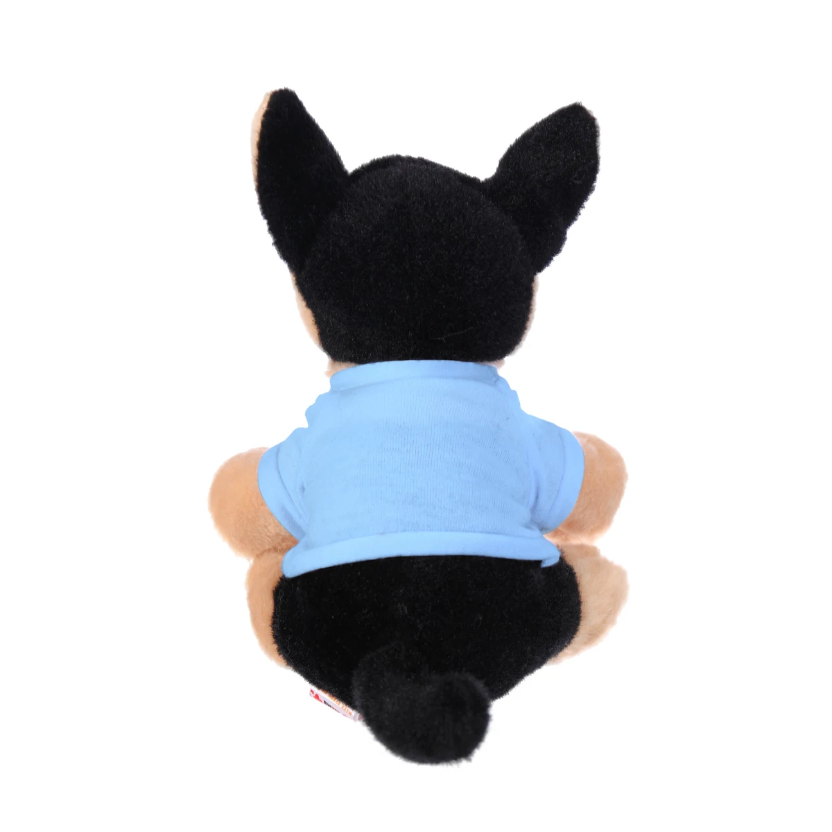 Soft Plush Sitting German Shepherd wearing a T-Shirt 1