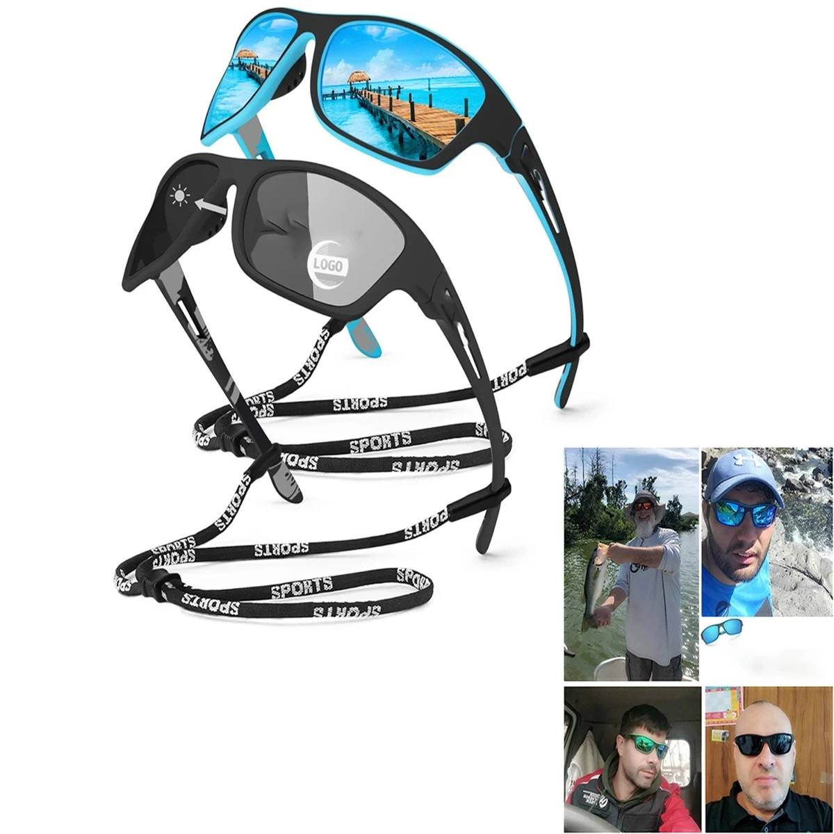 Driving Cycling Fishing Sun Glasses 100% UV Protection 1