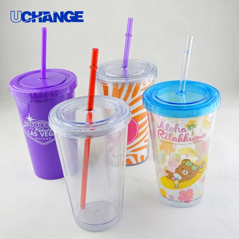 16oz Plastic Double Wall Gift Tumbler Drinkware for Events & Corporate Giveaways