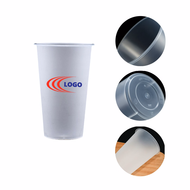 16oz Disposable Clear PP Plastic Cup