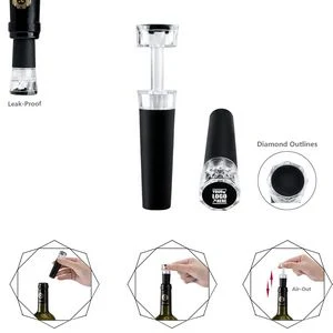 Premium Vacuum Pump Cork Wine Bottle Stopper 1