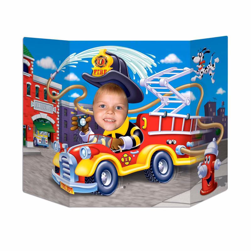Fire Truck Photo Prop