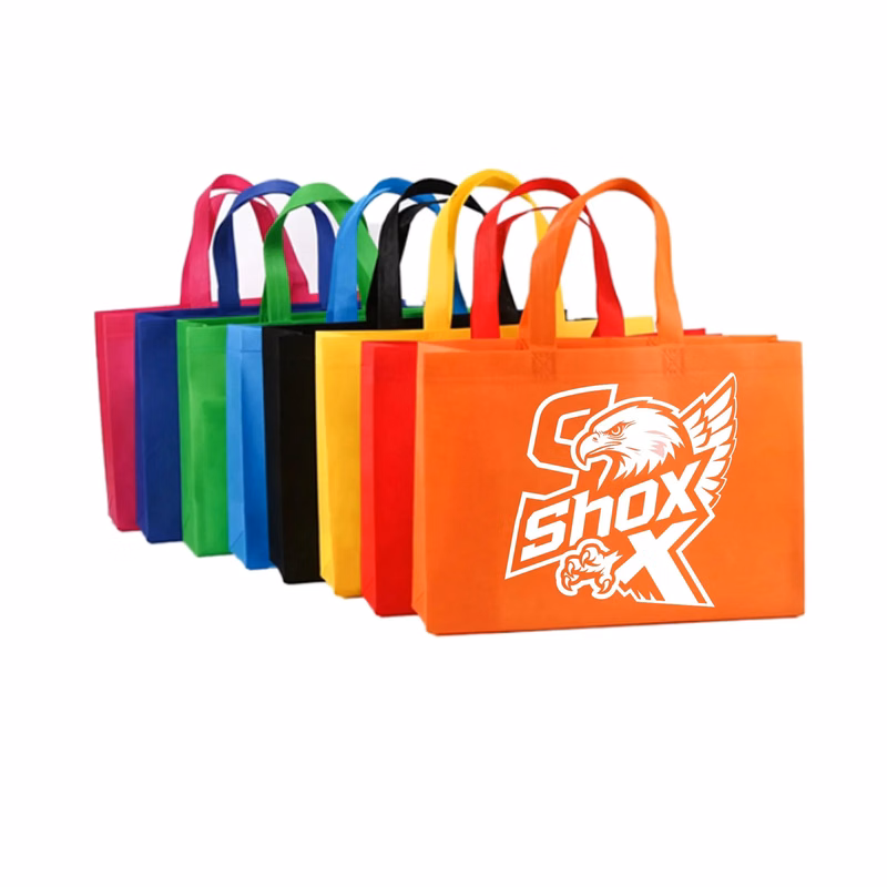 MOQ 20 Large Non Woven Shopping Tote Bag