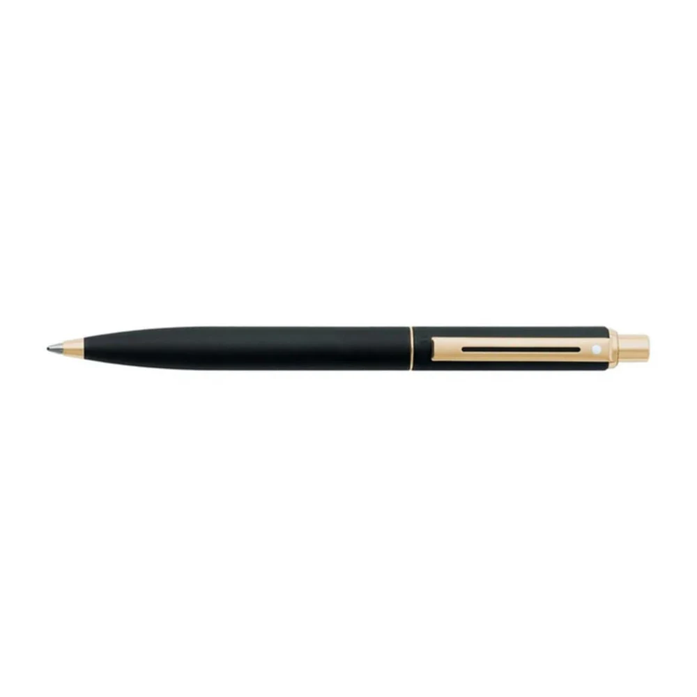 SHEAFFER® Sentinel 327 Matte Black Gold Trim Executive Ballpoint Pen w/ Gift Box 1