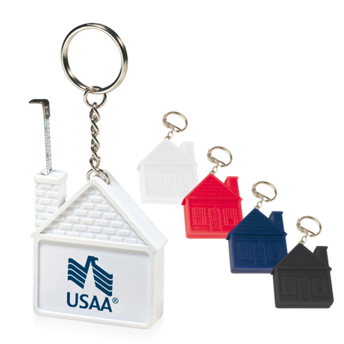 House Measuring Tape Keychain 1