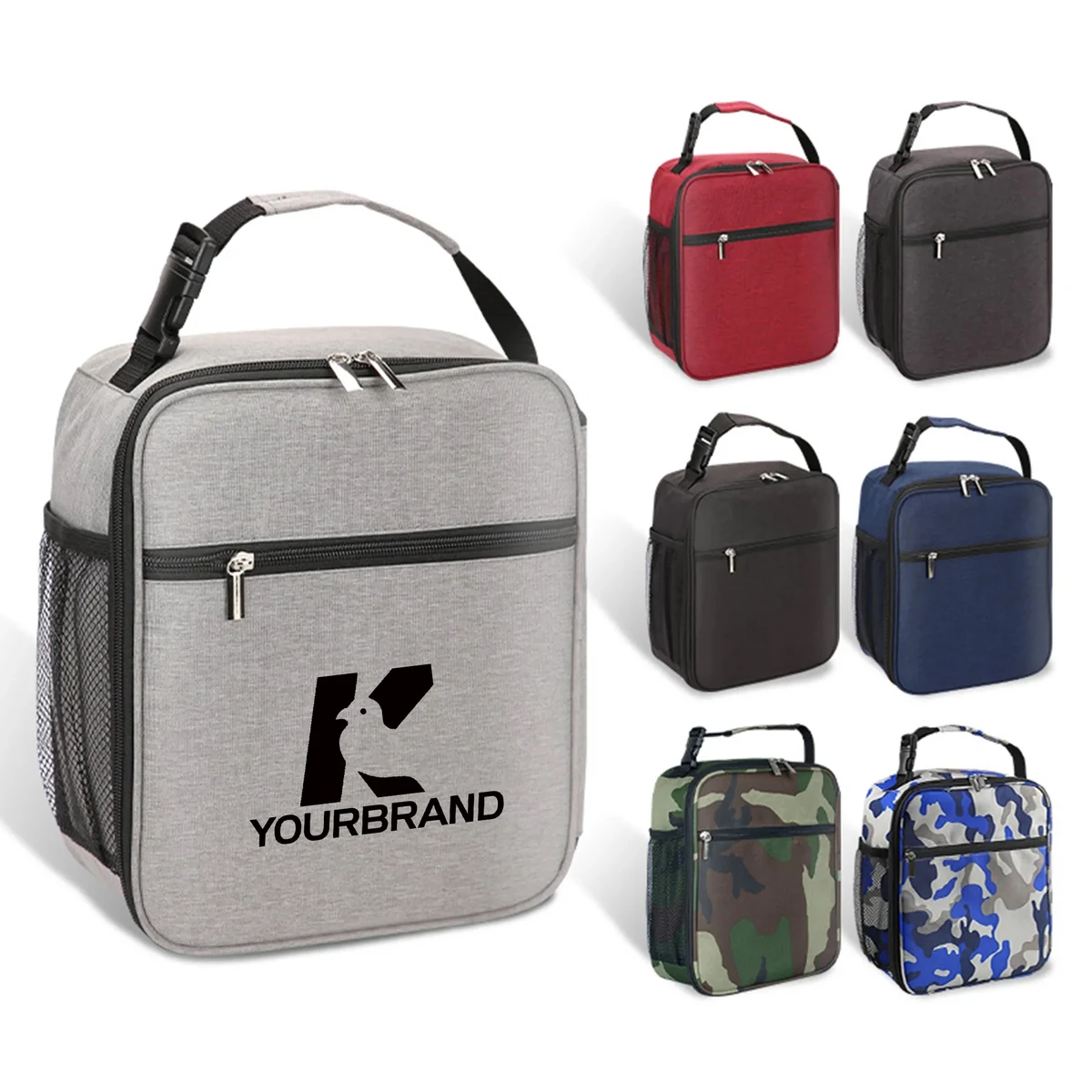Stock Reusebale Portable Compact Lightweight Lunch Bag 1