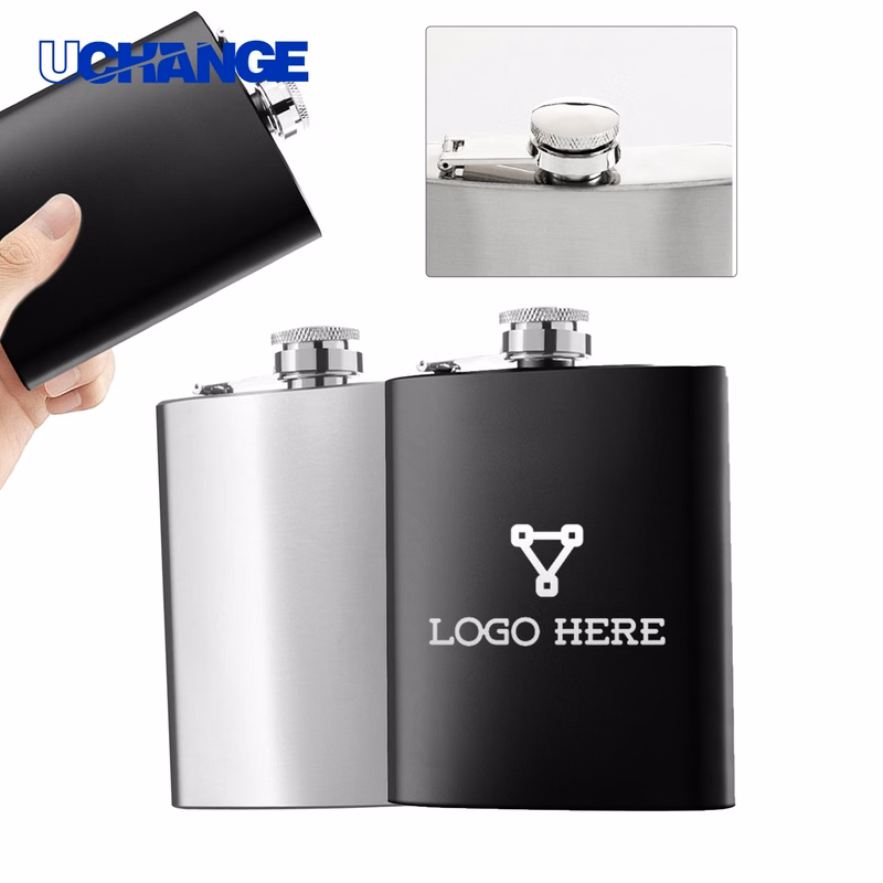 Simple Portable Wine Flask Container