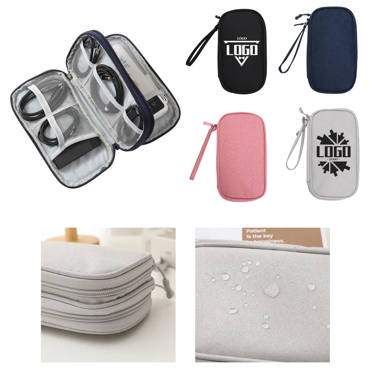 Double Layer Tech Accessory Bag 1