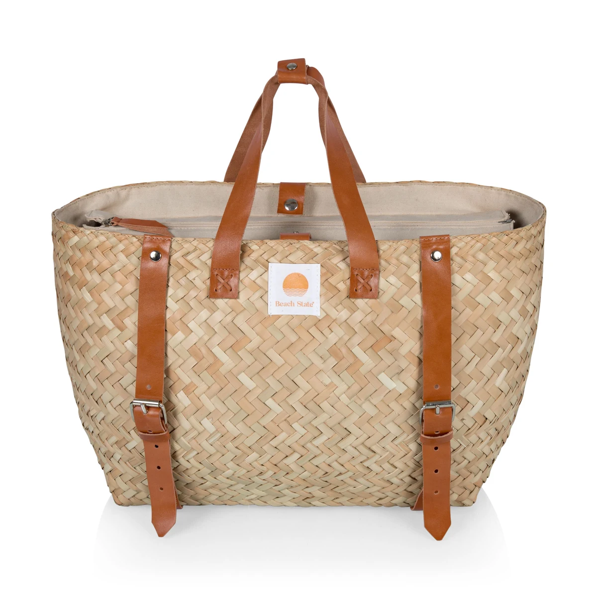 Hermosa Woven Beach Cooler Bag 1