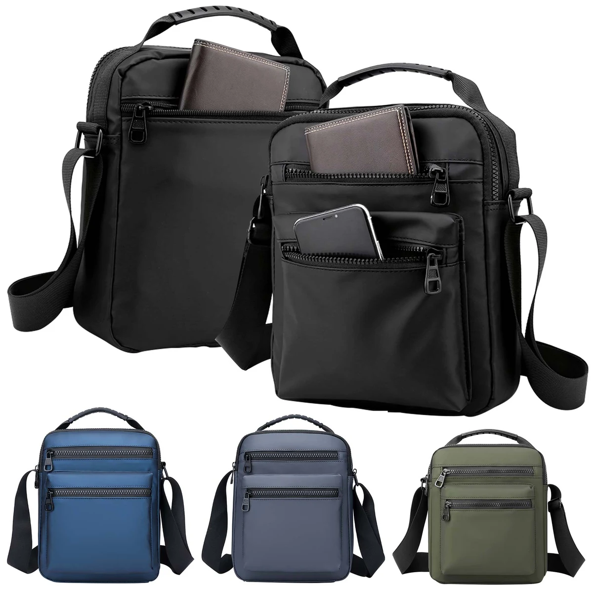 Men'sSmall Side Shoulder Crossbody Bags 1