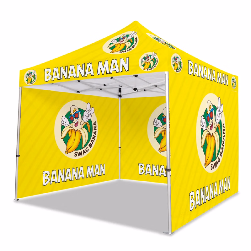 10ft x 10ft Custom Canopy Tent - Everyday Platinum Package