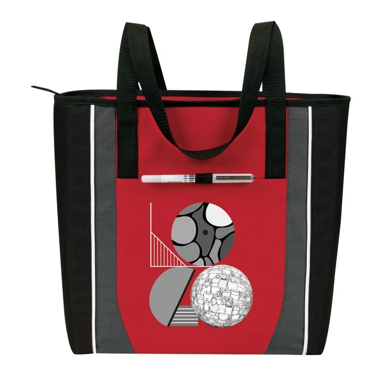 Accent Zip Tote Bag 1