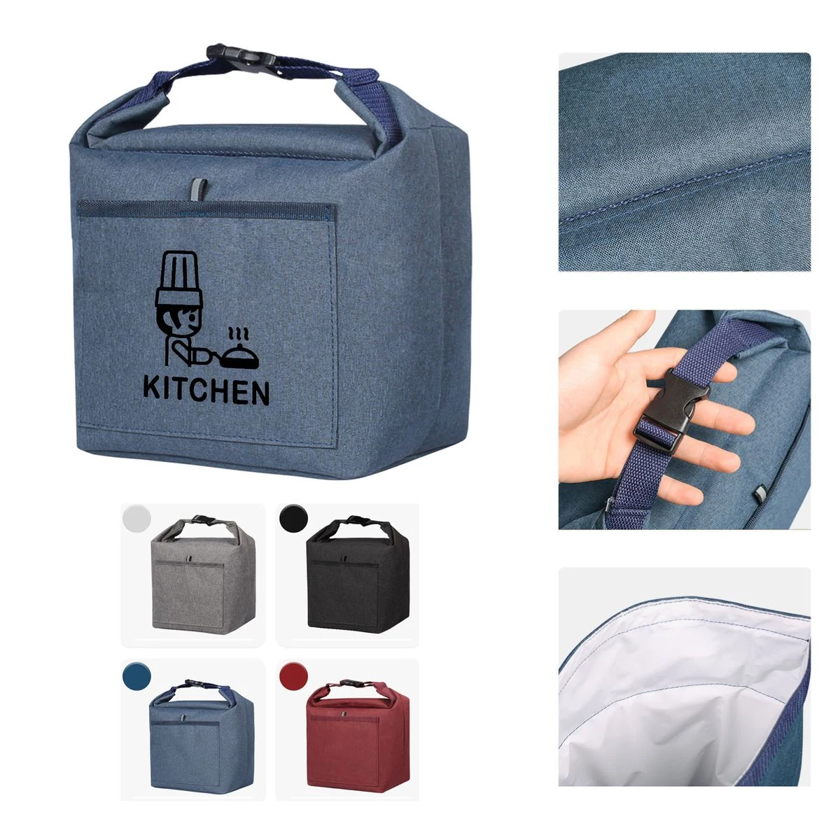 Campus or Office Portable Lunch OutsideCooler 1
