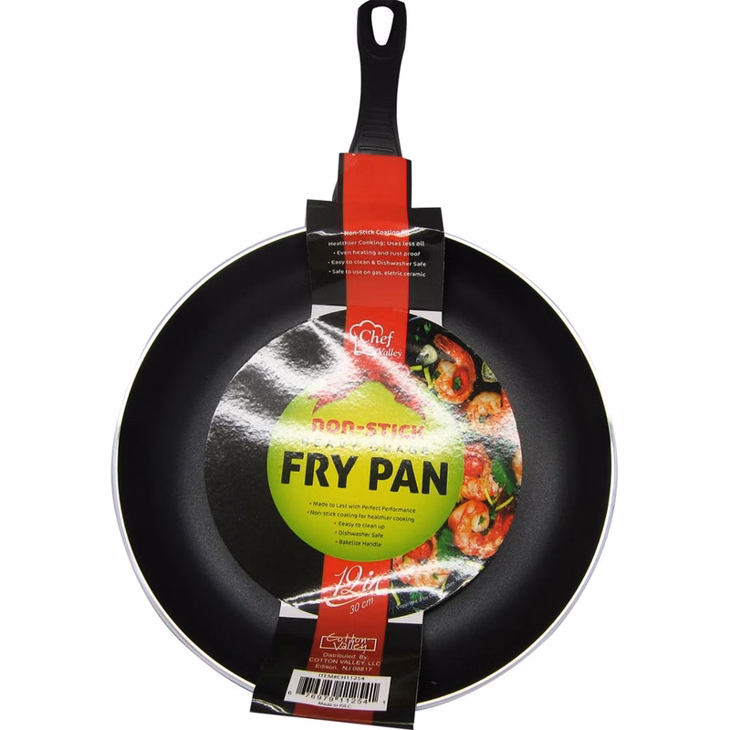 Nonstick Heavy Duty Frying Pans Black 12"
