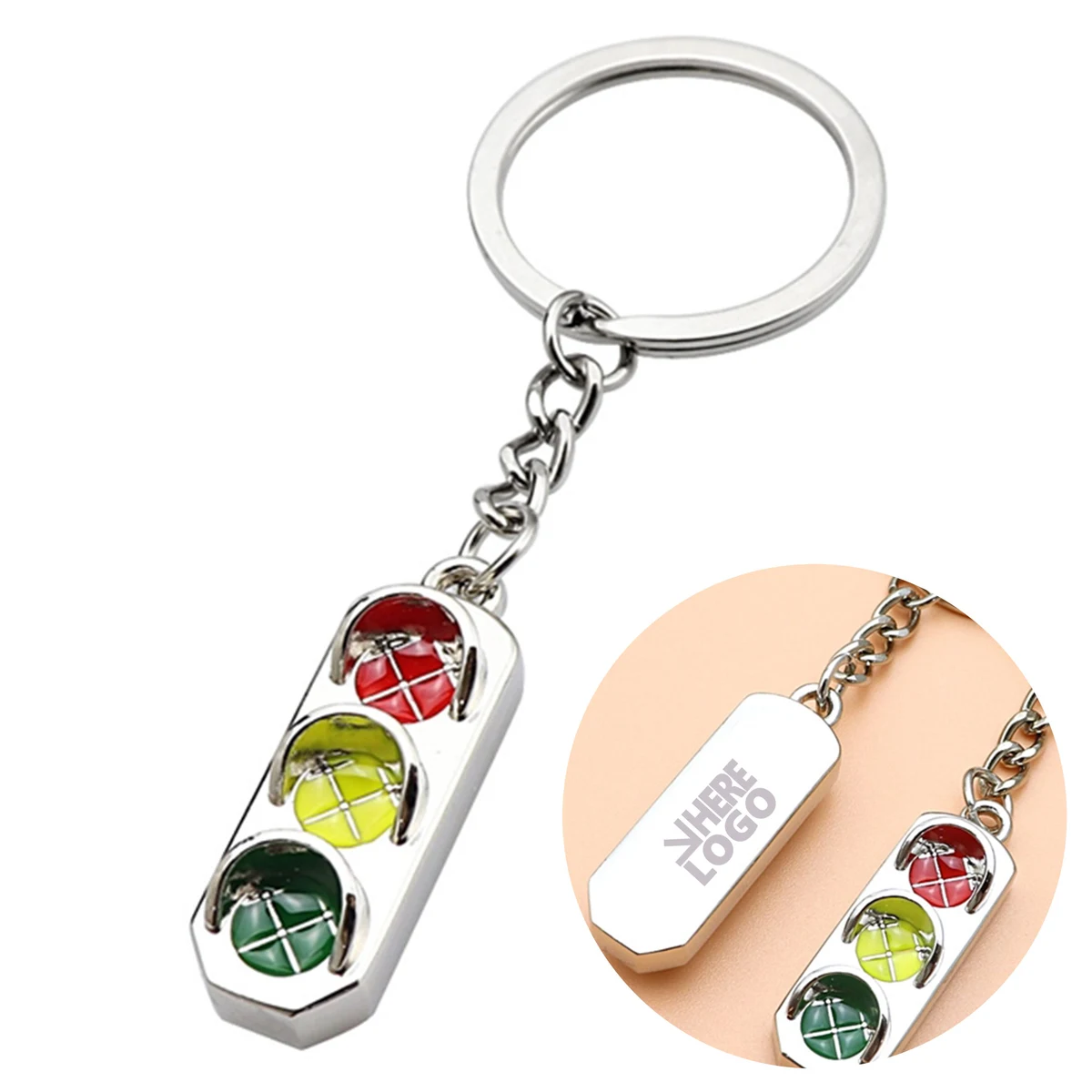 MOQ 20 Traffic Light Key Tag 1