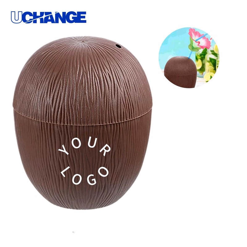 Coconut Cup with Custom Print for Beach Events