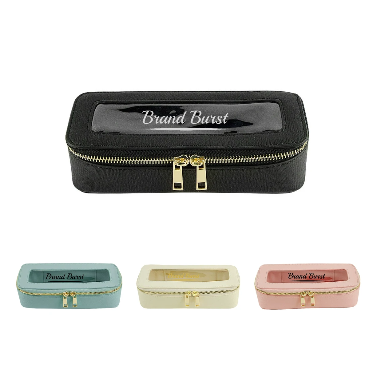 Clear Makeup Brush Bag 1