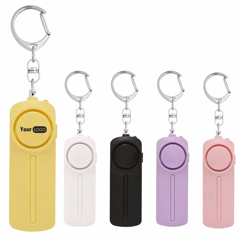 Abs 130Db Safety Alarm Keychain