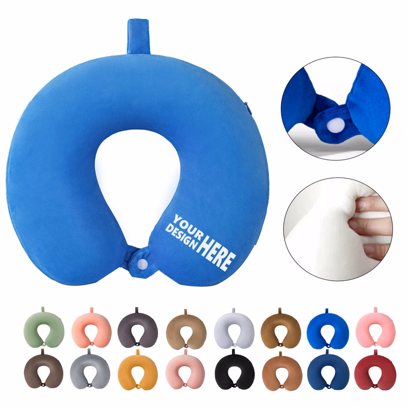 Portable U-shaped Neck Support Pillow
