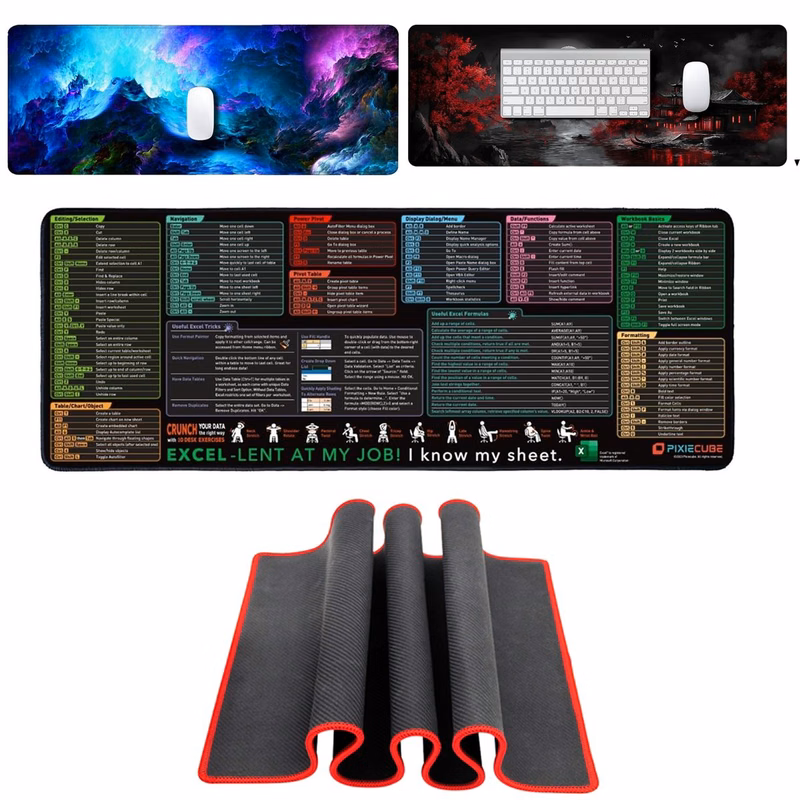 31.5" x 11.8" Extended Mouse Pad for Keyboard & Mouse