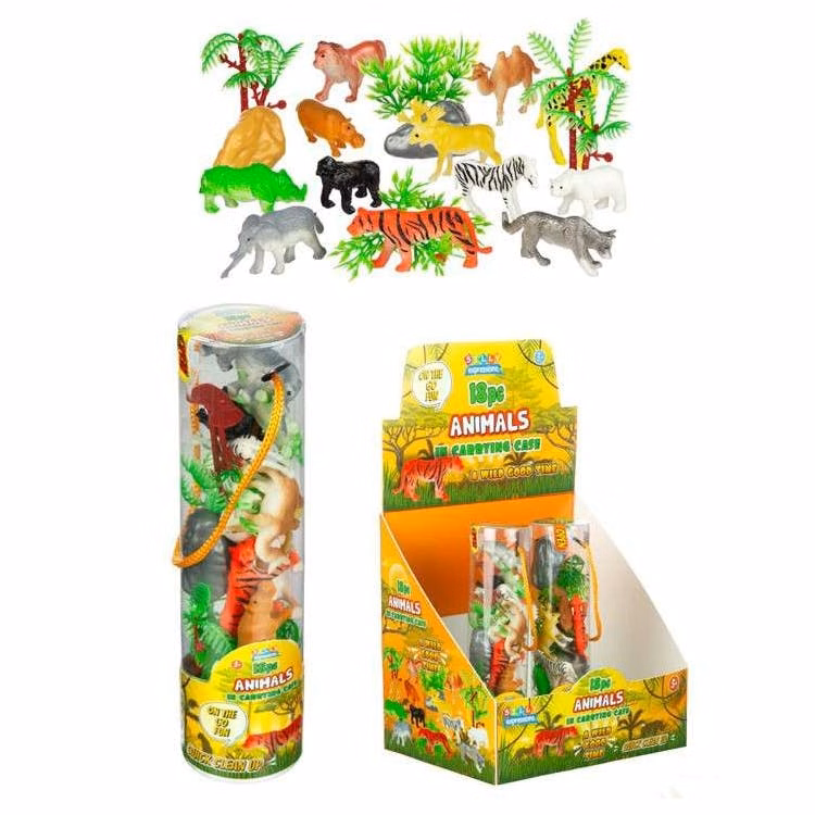 Animal Toys - 18 Piece