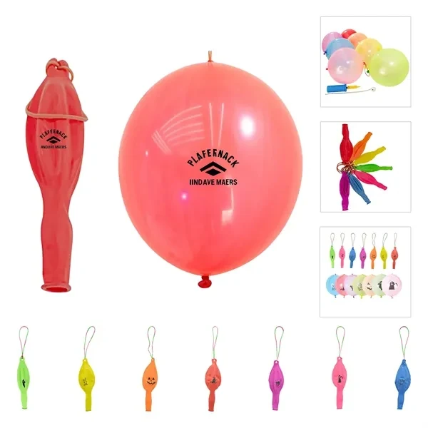 Custom 16 Inch Latex Punch Balloon — Eco-Friendly Party & Employee Celebration 1