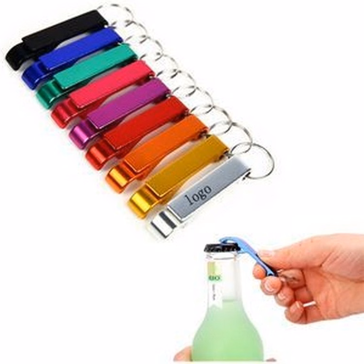 Aluminum Can/ Bottle Opener Keychain