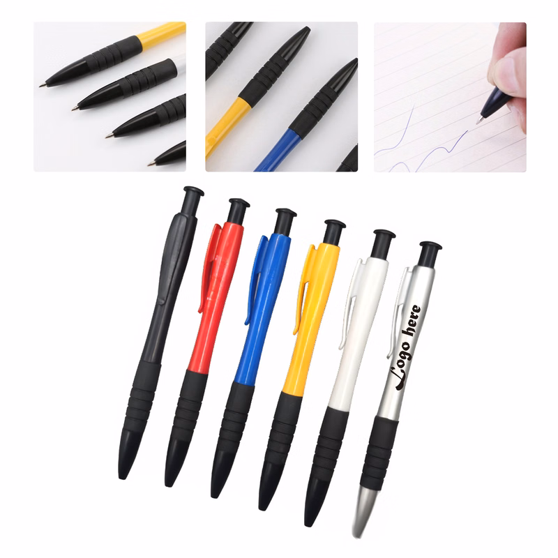 MOQ50 Promotional Custom Plastic Ballpoint Pen