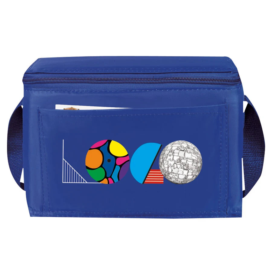 6 Pack Economy Lunch Cooler Bag 1