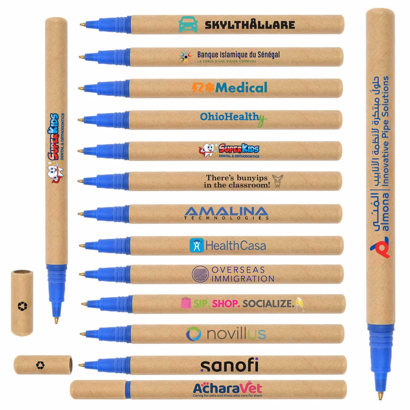 Cardboard Barrel Pen