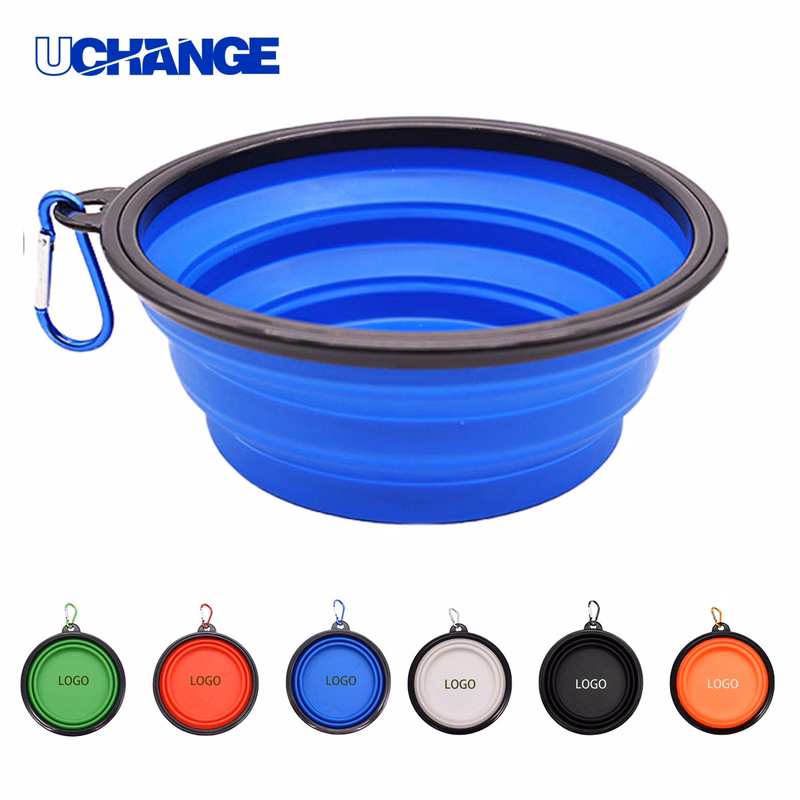 Multifunctional Foldable Pet Bowl for Travel Feeding