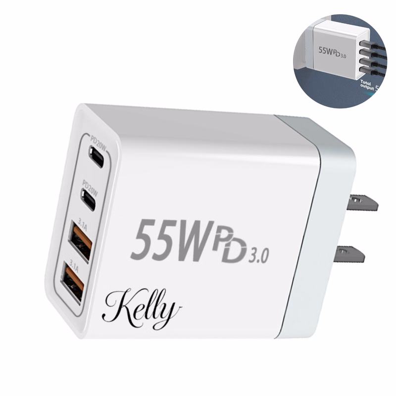 55W USB C PD Wall Fast Chargers