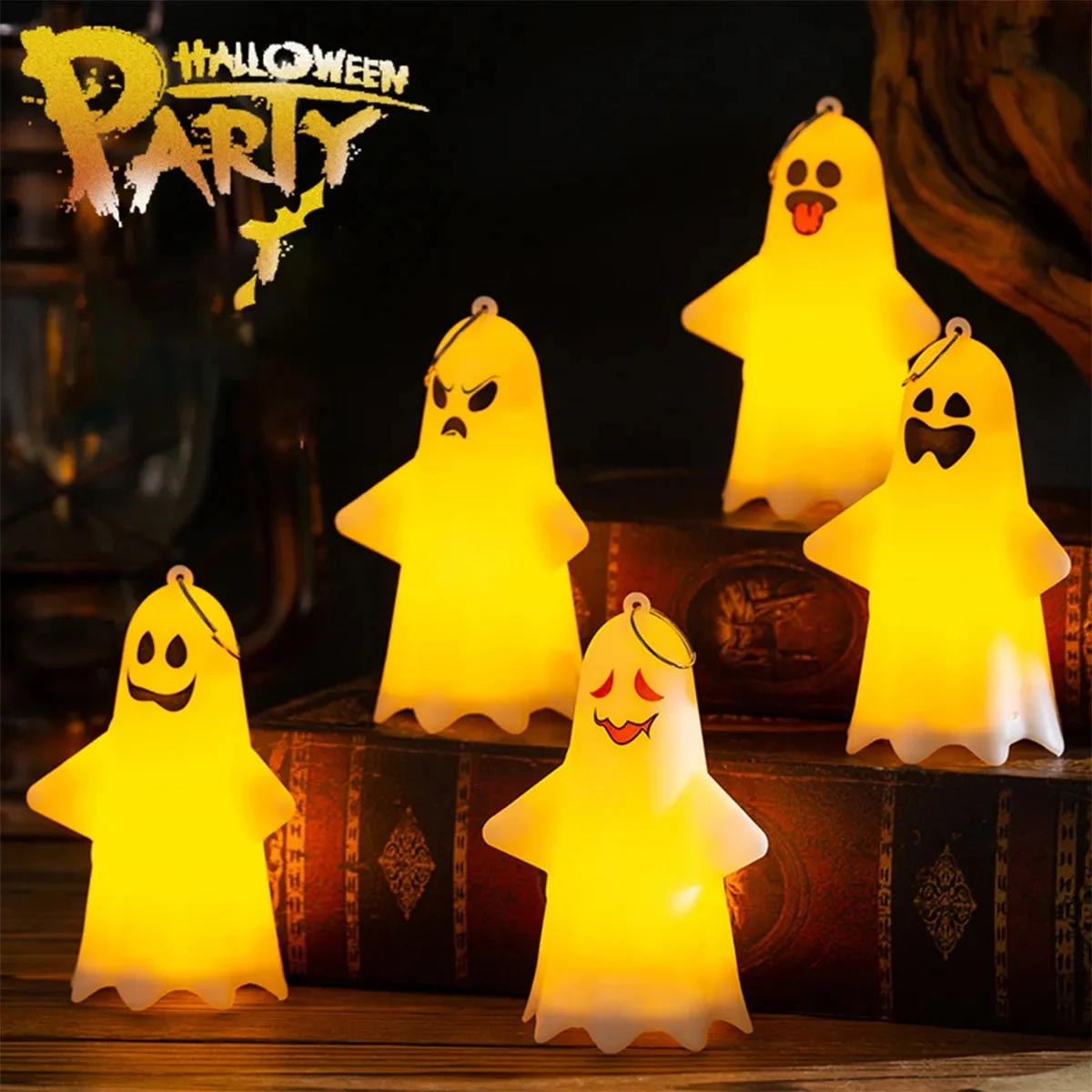 Cartoon Ghost Led Halloween Light 1