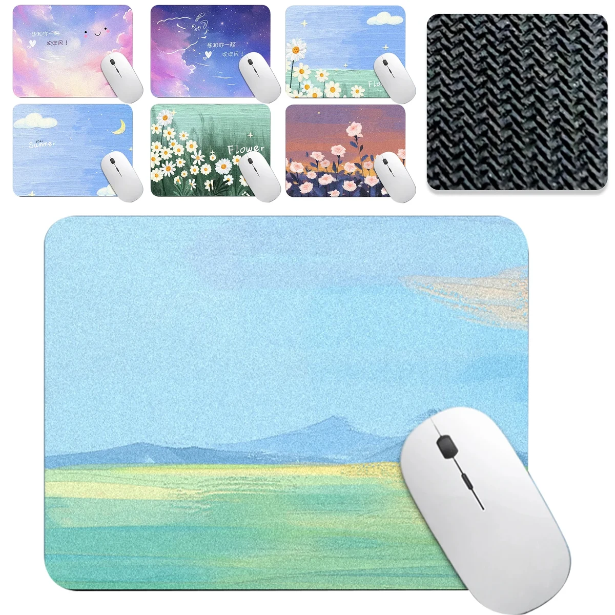 PU Leather Sublimated Mouse Pad 1