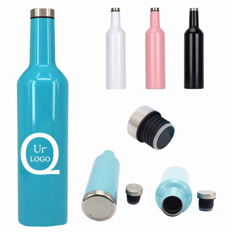 24Oz Stainless Steel Wine Bottle